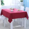 Table Cloth Pure Color Book Tablecloth Contracted And Contemporary Cotton Linen Fresh Rectangle