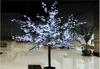 LED Cherry Blossom Tree Lamp 15182025 Meters High Simulation Natural Trunk Wedding Decoration Lighting Garden Decoration2458165