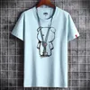 t Shirt for Men 2023 Men's Clothing Fitn White O Neck Anime Man T-shirt For Male Oversized Tops New Men T-shirts Goth Punk J0ud#