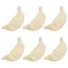 Kwiaty dekoracyjne Zestaw sztucznego pierogu 6pcs Symulacja pierogi