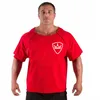 Nytt FI -märke Cott T Shirts Tops Men Gyms Fitn Shirt Mens Viktlyftande kroppsbyggande träning Gym Vest Fitn Men tee M4X0#