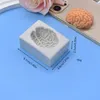 Baking Moulds 3D Brain Silicone Fondant Molds DIY Resin Chocolate Mold Cake Decorating Tools Kitchen Accessories