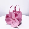 Сумка-ведро с цветочным дизайном, женская элегантная сумка на плечо для вечерние вечеринок, свадебная сумка на плечо, маленькая цепочка для девочек, 2024 г.