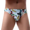 Underbyxor färgglada tecknade sexiga underkläder för män byxor elastiska byxor knickers bomull korts