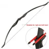 Bow Arrow 20-40 kg bågskytte 57 Takedown Recurve Bow för jakt Recurve Bow and Arrow Set vänster Black Hunting Bow YQ240327