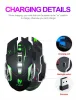 Mice Bluetooth Rechargeable Wireless Mouse Computer RGB 2400 Ergonomic Gaming Mause Optical USB For Laptop PC