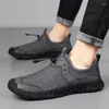 Scarpe Fitness Abbigliamento sportivoAccessori Sneakers Trekking Mesh Uomo Sneaker Elastic Ban Outdoor XLtaglia 45 46