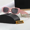 Nu designer solglasögon klassiska glasögonglasögon utomhus strand solglasögon för man kvinna blanda färg valfri triangulär signatur med låda