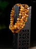Necklace Earrings Set Natural Horn Bracelet 108 Women's Multi-circle Rosary Beads Tibet Full Of Blood Ethnic Wind 1.0 Buddha Bead Fidelity