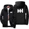 2024 Men's Spring and Autumn New HH Fi Windproof Jacket Men's Outdoor Hiking Cam Leisure Sports Luxury Brand Jacket F01p#