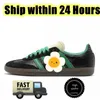 2024 New Basketball Designer Wales Bonner Platform Casual Shoes Men Women Training Sneakers Indoor Suede Low Top Leather Wales Bonner Leopard Gum Golf Trainers