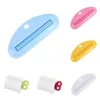 2024 Stand Toothpaste Dispenser Squeezer Bathroom Accessories Toothpaste Holder Organizer Hair Dye Facial Cleanser Tube Squeezer