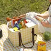 Opbergzakken Outdoor Picknicktas met grote capaciteit Hoogwaardige voedselorganizer Geïsoleerde lunchtas