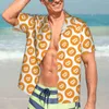 Men's Casual Shirts Cool Shirt Cryptocurrency Coin Trendy Hawaii Men Short Sleeve Beach Street Style Custom Oversize Blouses