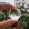 Dekoracyjne figurki 2/3/4 cm krystalicznie fasetowana piłka szklana papierowa w wagi fengshui rzemieślnicze rączka do domu