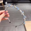 Overige haarsieraden Zuid-Korea Kristal Strass Net Rood High-End Hoepel Vrouwelijke Hoofdband Haarspeld Temperament Eenvoudig Drop Delivery Haar Oto7J