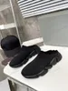 Modeåtervunnet stickad hastighet 2.0 sockskor mulor sneaker designer män kvinnor paris hastighet 3.0 sneakers lyx mesh utomhus 3xl strumpor sko storlek 35-45