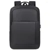 Ryggsäck mode stor kapacitet multifunktionellt USB -gränssnitt Business Man's Travel Laptop Bag School ryggsäckar Kampanj