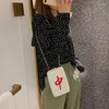 Bolsas de ombro China Mahjong Impressão Mulheres Nacional Selvagem Designer PU Couro Messenger Crossbody Bag Meninas Bonito