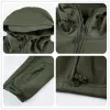 5xl 6XL Caminhadas Táticas dos homens Pele de Tubarão Soft Shell À Prova de Vento À Prova D 'Água Com Capuz Térmico Campo Militar Calças Jaqueta Tática y9FP #