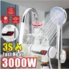 home appliance,Sofortiger Durchlauferhitzer, elektrischer Warmwasserbereiter, Wasserhahn für die Küche, sofortiger Warmwasserbereiter mit LED-EU-Stecker