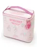 Cartoon My Melody Pink Pu Leather Makeup Bag Kosmetiska väskor Make Up Box Women Beauty Case Storage Towerry Bag T2005195962290