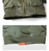 2-12 Yesars Crianças Roupas 2023 Jaquetas de Inverno para Meninos Casaco Crianças Quente Ma-1 Bomber Flight Outerwear Roupas Jaqueta de Bebê n7GX #