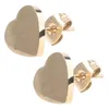 Fashion coeur de haute qualité Fashion Coeur Love Classic en acier inoxydable Engagement Engagement en gros de boucles d'oreilles de luxe Amourage Gift High Polisale