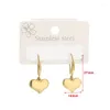 Dangle Earrings SZN 316L Stainless Steel Charm Love Heart Pendant Ear Hook For Women Trend Girls Gold Color Jewelry Party Gifts