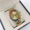 Luxury Watch Herr Daytonas Gold Watches Chronograph Designer Automatisk rörelse Titta på män 904L armbandsur 40mm