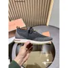 Loro Piano LP Lorospianasl Vacker underbar Mens Designer Ny ankomst Sneaker Casual Designer Shoes ~ Högkvalitativa herrskor Sneakers EU Storlek 38-46