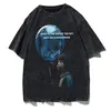 Anime Pain Imprimé T-shirt Hommes Rétro Mer 100% Cott Tops T-shirts Harajuku TShirt2024 Streetwear Hip Hop Mâle T-shirts surdimensionnés R9zd #