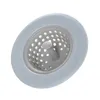 Silicone Bathroom Sink Drains Bathtub Plugs Strainers Sewer Hair Filter Bath Drain Stopper Sink Floor Drain Kitchen Accessories