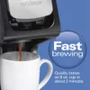 Hamilton Beach 49900 Flexbrew Einweg-Kaffeemaschine, kompatibel mit Pad-Beuteln und Bodenbelägen, 8 Unzen (ca. 226,8 Gramm), Black Quick Brew