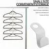 Hangers 5-10Pc Mini Clothes Hanger Connector Hook Cascading Plastic Wardrobe Coat Extendable Holder Space Saving For Closet Home