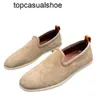 Loro Piano LP Lorospianasl Neu 2023 flach runde Kopf und bequeme Einzelschuhe Casual Slip auf faulen Slip-on-Schuhmenschen Schuhe Schuhe Schuhe Schuhe