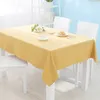 Table Cloth Pure Color Book Tablecloth Contracted And Contemporary Cotton Linen Fresh Rectangle
