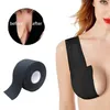 Sutiãs 1 rolo 5m fita de peito para mulheres autoadesivas pasties de mamilo invisível push up sutiã feminino pegajoso peito bralette