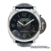 Panerai 자동 시계 스위스 이동 시계 44mm 자동 시계 남자 PAM00312 방수 손목 시계 디자이너 패션 브랜드 스테인리스 스틸