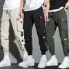 2023 Summer Jogger Pant Hommes Pantalons Harajuku Cargo Pantalons Hommes Casual Harem Denim Coréen Hip Hop Pantalons de survêtement Pantalons mâles Techwear s6k8 #