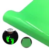 Adesivi per finestre Glow Green In The Dark Trasferimento di calore HTV luminoso Che fa il segno del modello per magliette per indumenti in tessuto Borsa Decorazioni natalizie fai da te