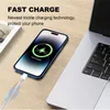 Câble USB C de Charge rapide 5A pour Huawei Samsung Charge rapide FPC QC4.0 QC3.0 fil de Charge de téléphone portable données câble blanc de Type C