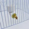 Autres fournitures d'oiseaux Perroquet Potable Bouilloire Distributeur d'eau portable Conteneur 130ml Cage Feeder pour