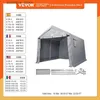 Tents and Shelters VEVOR portable outdoor storage shed 5-size waterproof heavy-duty all season instant storage tent waterproof oilcloth24327