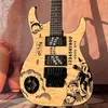 Ouija Moon Electric Guitar Solid Body Rosewood Plank Maple Neck For Dynamic Tone