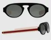 Occhiali da sole 0256 donna speciale moda tempo libero vacanza viaggi full frame lente rotonda occhiali stile esplosione femminile UV400 designer5525246