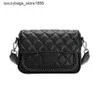 Crossbody Bag Designer Classic Brand Caviar Small Fragrant Wind Bag New Trendy and Versatile Fashion One Shoulder Diamond Grid Chain Square for Women