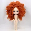 ICY DBS Blyth Doll For Series NoBL22312237 Ginger afro hair Carved lips Matte face with eyebrow Joint body 16 bjd 240311