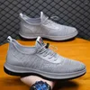 Sapatos casuais 2024 primavera verão malha esportes moda respirável correndo leve vulcanizado chaussure homme