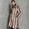 PFHQ Autumn Męski kołnierz kwadratowy kołnierz faux fur